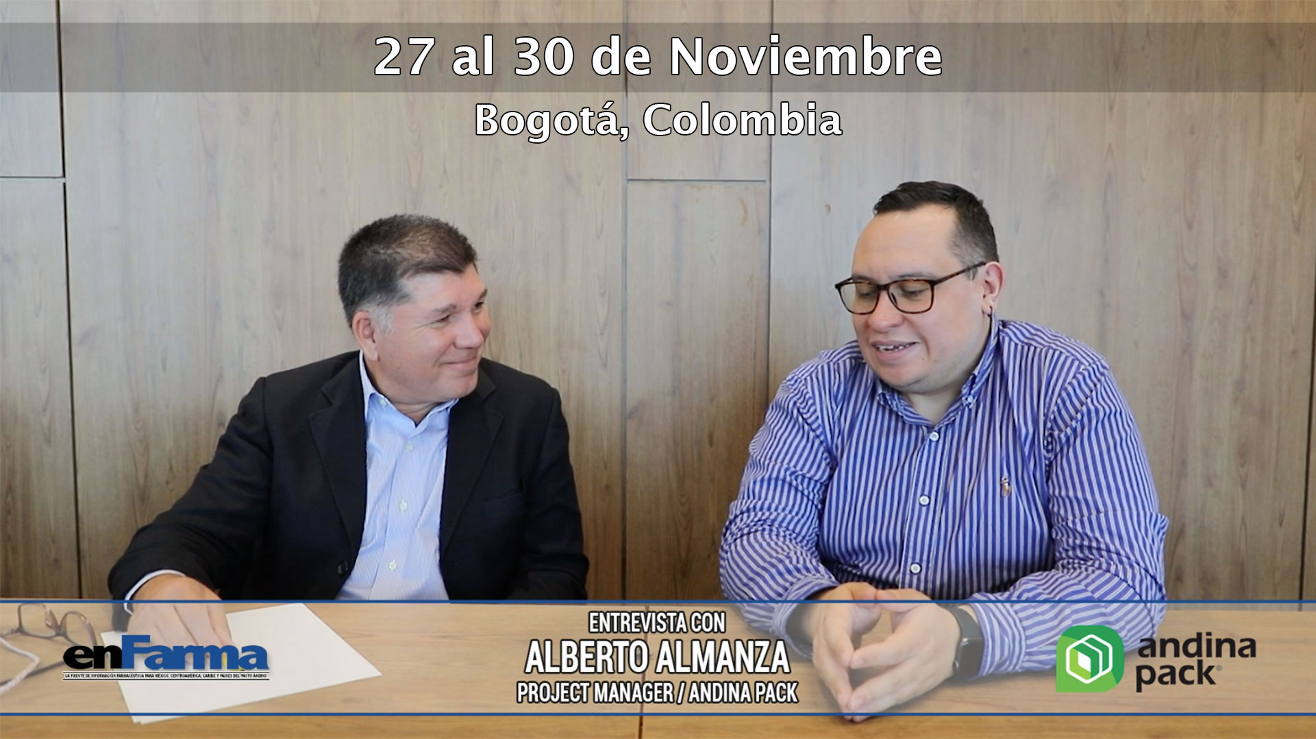 Andina Pack con lo mejor de procesamiento y empaque de las industrias de la vida, conversamos con Alberto Almanza sobre este importante evento