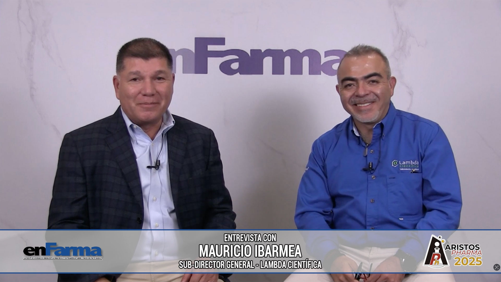 Aristos Pharma Forum 2025 - Entrevista a Mauricio Ibarmea / Lambda Científica