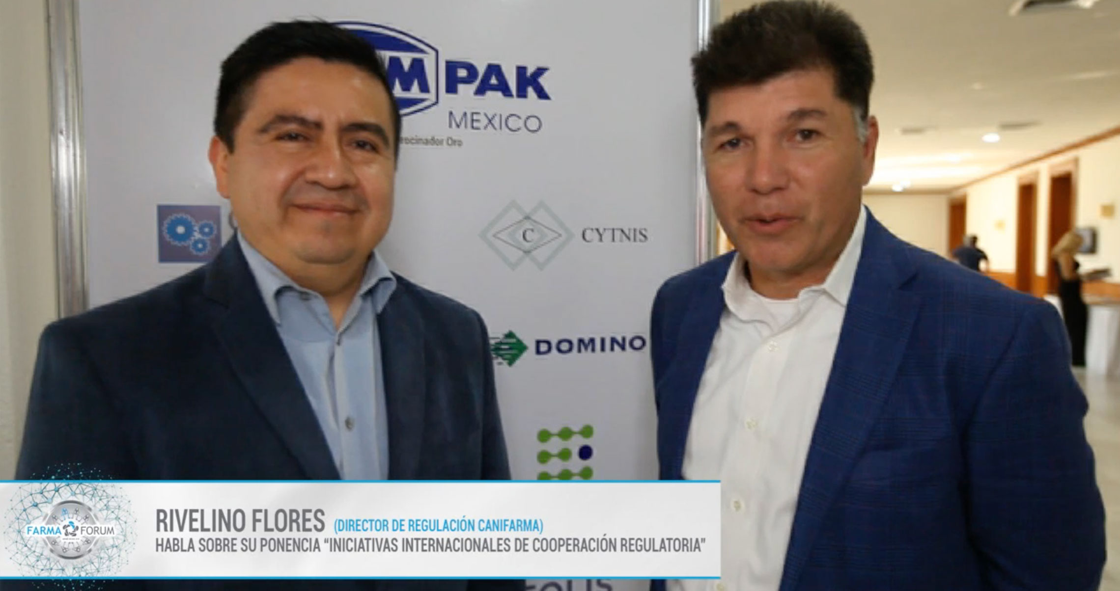 Rivelino Flores en el FarmaForum México 2019