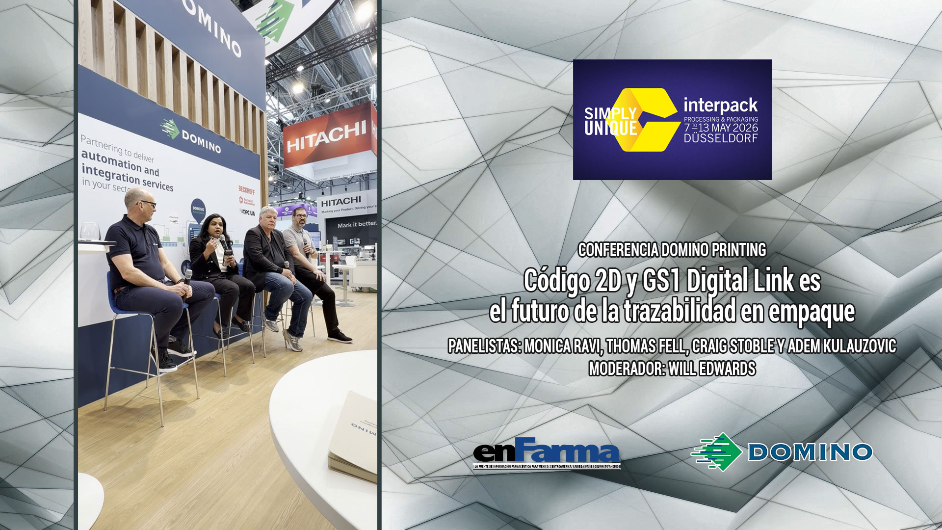 Código 2D y GS1 Digital Link es el futuro de la trazabilidad en empaque: Domino Printing